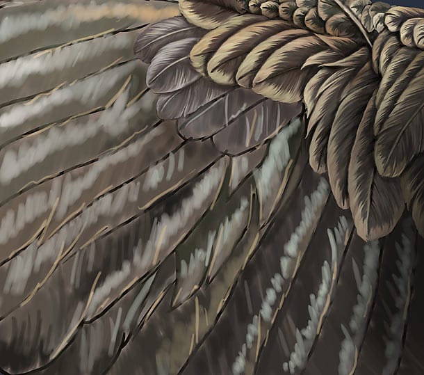 Tutorial – Painting plumage and feathers - Henning Ludvigsen