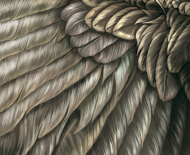 Tutorial – Painting plumage and feathers - Henning Ludvigsen