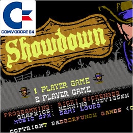 Showdown (C64) by Badgerpunch Games, Henning Ludvigsen